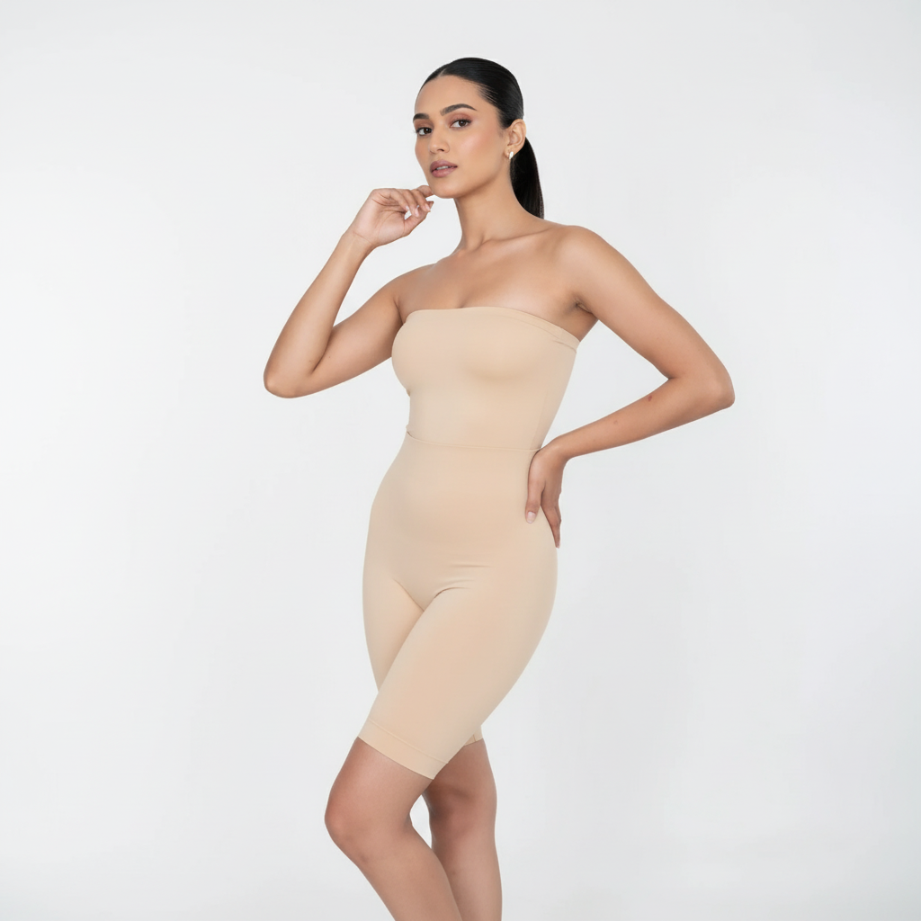 Full Body Shapewear for Women – Tummy & Thigh Control