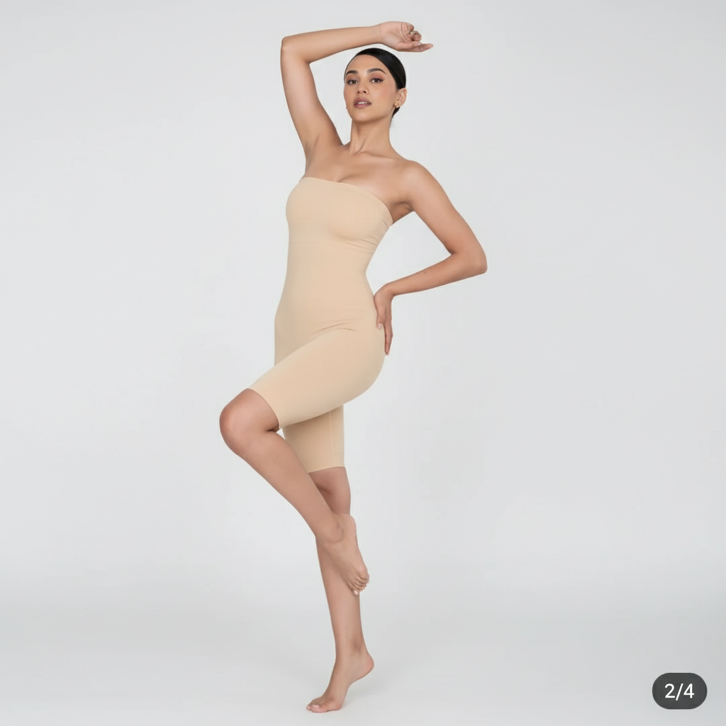 Full Body Shapewear for Women – Tummy & Thigh Control